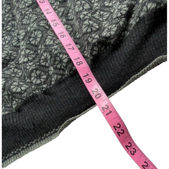 MAGLIFICIO Men Merino Wool Pullover Sweater Sz M Gray Long Sleeve Italy 46-19 - Picture 12 of 16